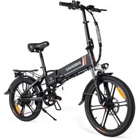 AliExpress NONE SAMEBIKE 350W Foldable Electric Bicycle 48V 10.4AH White Urban Commuter E-Bike UK Warehouse Fast Delivery