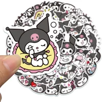AliExpress MINISO Cute Kuromi Anime Cartoon Stickers Kawaii Graffiti Decal for Skateboard Bicycle Guitar Laptop Sanrio Stiker Kids Girls Toy Gift