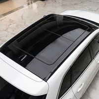 Premium TPU Piano Black Car Sunroof Wrap Film Self-Healing Paint Protection Film PPF Anti-Scratch Wrap Cover Accessories