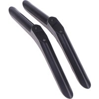 1Pair Base Televisions Tabletop Base Stand Legs Pedestal Stand Replacement Mount Leg Plastic Legs Feet Pedestal Foot〔Nest〕