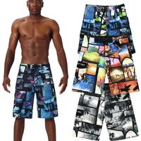 Drying Men Surf Beach Shorts Fitness Muscle High Quality Water Sports Men Beach Shorts Pants swim shorts bermuda masculina