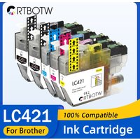 LC421XL LC421 421XL Compatible Ink Cartridge For Brother DCP-J1050DW MFC-J1010DW DCP-J1140DW Printer