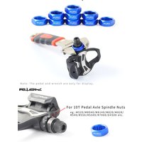 AliExpress NONE RISK Bicycle 10T Pedal Axle Spindle Tool Removal Tool for R7000/M520/M8040/M8140/M820/M828 Mountain Road Bike Pedal Tool