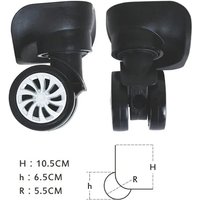 Suitcase Luggage Universal 360 Degree Swivel Wheels Trolley Wheel Tools