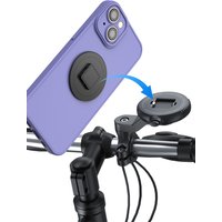 AliExpress iBudim Bicycle Phone Mount Mountain Bike Phone Holder Universal Quick Lock Handlebar Cycling Cell Phone Holder Stand for Ebike Scooter