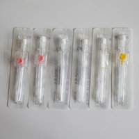 10-50pcs IV Cannula with Injection Port & Wings Sterile I V Catheters 20G 22G 24G Veterinary Equipment