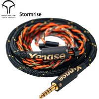 Yongse Stormrise Upgrade Cable High Quality Gold-Silver-Copper-Palladium Alloy, OCC Silver-plated Copper Mixed Material