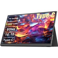 14inch Portable Monitor IPS Panel Secondary Display Computer Monitor FHD 1200P For PC/Cell phone Xbox Switch PS4/ps5 Laptop