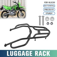 For Kawasaki KLX250 KLX250S KLX300 KLX250 SF KLX300SM 09-23 Motorcycle Cargo Storage Carrier Tail Bag Rear Luggage Rack Support