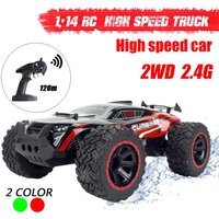 1:14 RC Car 2.4Ghz High Speed Off-road Racing Remote Control Car Vehicle Electric Monster Truck Crawlers Toys for Children Boys