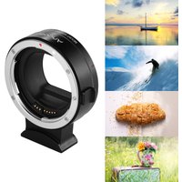 Andoer EF-EOS R Auto Focus Camera Lens Adapter Ring IS Image for Canon EF EF-S Lens to Canon EOS R RF Mount Full Frame Cameras