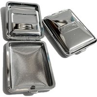 Metal Matchbox With Fire Board Portable Sealed Match Storage Box Personality Accessories