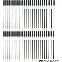 5/100 Pcs/lot Rotating Plastic Black Ink 11.6cm Special Ballpoint Pen Refills Rod Cartridge Core Ink Stationery School Supplies