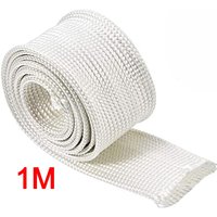 Thermal Insulated Exhaust Glass Fibre Hose for Webasto and For Eberspacher Parking Heater Fit 22mm and 24mm Exhaust Pipes