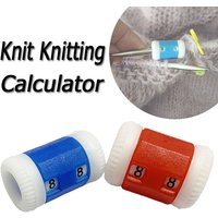 2/4pcs Knit Knitting Needles Row Counter Lines Number Calculator DIY Plastic Knitting Tool Accessories Craft Clothing Supplies