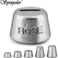 Spinpoler Fishing Weights Sinkers For Stinger Rig 5g 7g 10g 15g 20g River Sea Freshwater Saltwater For Bass Catfish Bluefish
