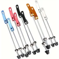 AliExpress 2pcs bicycle quick-release levers easy to use, suitable for road and mountain bikes, front and rear wheels