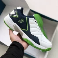 Professional Tennis Sneakers for Men Non Slip Tennis Training Shoes Shock-Absorbant Tennis Footwear Comfortable Outdoor Sneakers