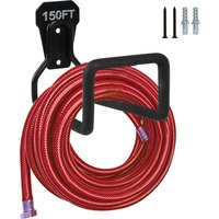 1/2pcs Garden Hose Bracket-hose Hanger Wall Mount,heavy Duty Water Pipe Holder for Yard Outdoor/indoor,metal Durable Hose Hooks,