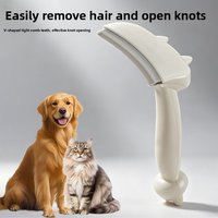 New Cat Pet Deshedding Comb Dog Long Short Hair Large Size Thinning Knot Removal Floating Hair Cleaning Tool