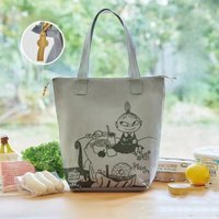 Hot Cute Anime Moomins Series Shopping Bag Kawaii Cartoon Printing Creativity Outdoor Insulated and Refrigerated Bento Bag