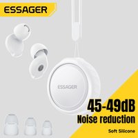 Essager Silicone EarPlugs for Sleeping Noise Cancelling Reusable Ear Plug Hearing Protection Ear Plugs for Study Work Sleep
