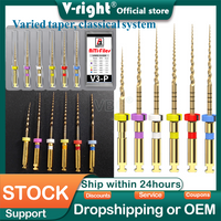 Dental Niti Blue/Gold Heat Activated Endo Files Engine Use Root Canal Rotary Files 31mm SX-F3 Dentistry Instrument Endodontic f1