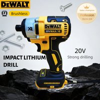 Visseuse à percussion sans fil Dewalt DCD887 Brushless 20V : un tournevis électrique multifonctionnel (batterie non incluse)