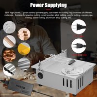 Multifunctional Tablesaw 96W Electric Desktop Saws Small Household DIY Sawblade Height Adjustable Cutting Tool Woodworking Machi