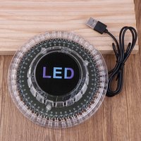 New Sale Sound Activated Rotating Disco Light USB RGB LED Ball Party KTV Bar Stage Lamps Easy Installation Exquisite Stage Effet