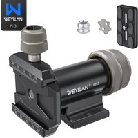 Gimbal Head Tripod Mount Light WEYLLAN PH3 Portable Long Telephoto Lenses Monopod Metal Gimbal Head Load 10KG for Monopod Tripod