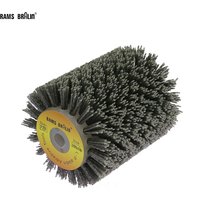 1 Stück 100*120*13mm Schleifbürste aus Nylon für 9741 Radschleifer P80-P600 Holzmöbel Metall Polieren Schleifen