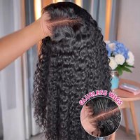 Glueless Wear and Go Kinky Curly Wigs Brazilian Hair Pre Cut 4X4 Lace Bob Wigs for Women 10-16 Inch Ready To Wear Curly Bob Wig image 3