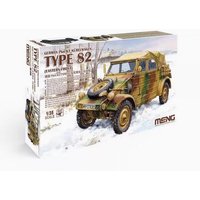 MENG VS-016 1/35 GERMAN Pkw.KI KUBELWAGEN TYPE 82 (EASTERN FRONT) MODEL KIT