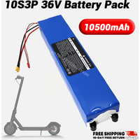10S3P 36V Battery 10Ah 18650 lithium battery pack 10500mAh 500W Same port 42V Electric S-cooter M365 E-BK Power Battery with BMS