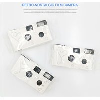 1-5 PCS Retro 27/16 Photos 35mm Disposable Film Camera Manual Fool Optical Camera Children's Gift Single Use Camera Film Sets