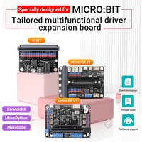 Microbit Expansion Board Driver Development Board Beginner Starter Kit Python Programming Mainboard Control Board