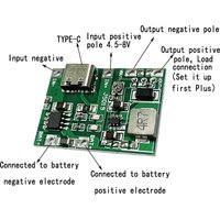 Lithium Li-ion 18650 3.7V 4.2V to 5V 9V Battery Charger Board DC-DC Step Up Boost Module TP4056 DIY Kit Parts Type-C/Micro USB
