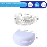 Anti-Snoring Teeth Bruxism Mouthguard Sleep Apnea Snoring Device - Improves Sleep Quality Stops Snoring for Better Rest
