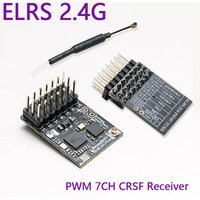1/2PCS BeyondFPV ELRS 2.4G PWM 7CH CRSF Receiver ExpressLRS RX 2400RX PWM/CRSF Protocol For RC FPV Drone Fixed Wing Car Boat Qua