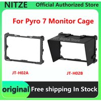Nitze Monitor Cage For Hollyland Pyro 7 7" Monitor aluminum Alloy Cage JT-H02A - JT-H02B