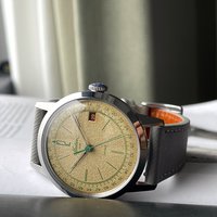 Thinner Designs NEW MERKUR Men Watch Handwind Mechanical Watch Vintage Field Wristwatch 38mm Reloj Hombre Calendar waterproom