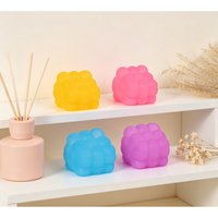 Honeycomb Cube Maltose Squishy Toy NeeDoh Style Slow Rebound Stress Ball Venting Decompression Fidget Toy for Anxiety Relief