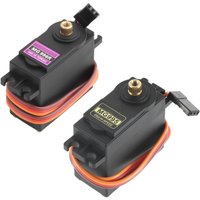 1/2/4/6/10 Pcs 13kg 15kg Plastic Servos MG995 MG996 Servo Plastic Gear Motor for Robotic Arm Car RC Helicopter for Arduino Robot