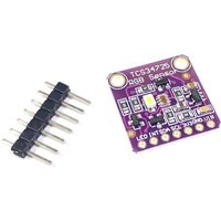 RGB Color Sensor TCS34725 with IR Filter and White LED for Arduino UNO R3