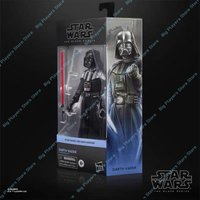 In Stock Hasbro Star Wars Darth Vader Black Warrior American TV Series Obi-Wan 6-inch Black Box Red-eye Green Light
