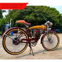 Cheap Vintage Motorized Beach Cruiser Bicycle With Custom Design Steel Frame Car Paint Custom Color/Size Options