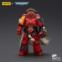 【Accessories】Joytoy Warhammer 40K 1/18 Action Figures Blood Angels Captain with Inferno Pistol & Power Fist Model Toy 3.75inch