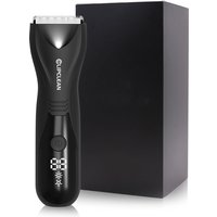 Body Hair Trimmer, Waterproof Hair Ball Trimmer- Ceramic Blade Shavers Electric Razors for Men with USB-C Charging, Wet/Dry Use