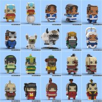 2941PCS MOC Creative Model Avatar Last Airbender Bundle Plus Building Blocks Assembly Building Blocks Display Birthday Gift Set